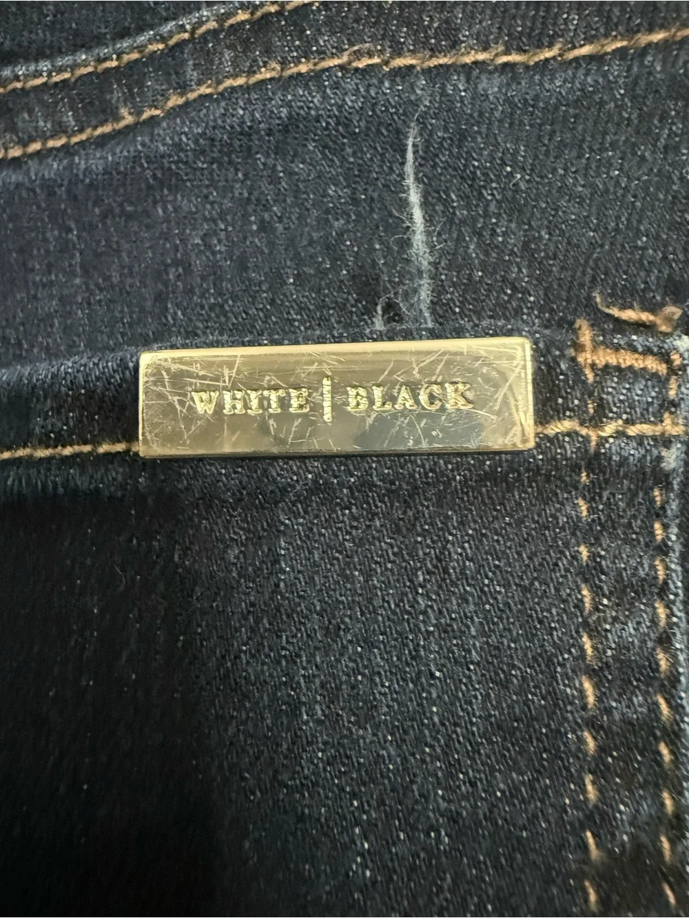 White House Black Market Dark Wash Skinny Jeans Jeggings Quiet Luxury Women's S